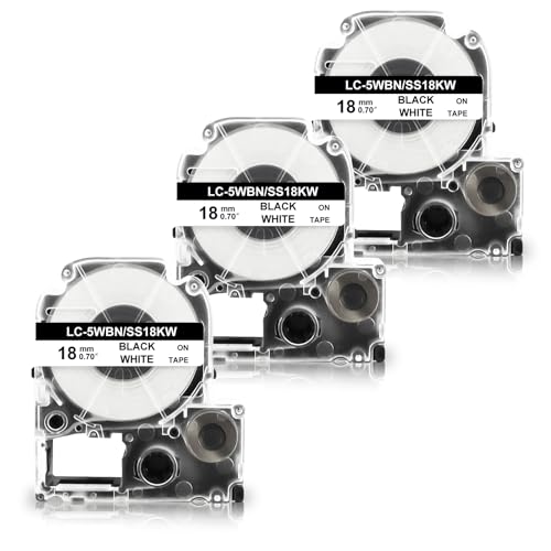 TEPRA MARK ラベルライター 12mm 18mmテープ付き ラベルライターテープ 18mm テプラテープ」の人気商品一覧 | 安い商品